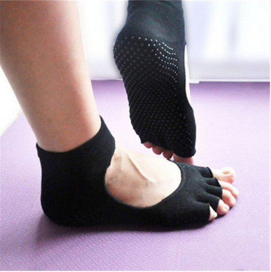 Toe Five Fingers Backless Women Socks Fitness Accessories