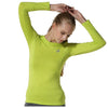 Breathable Sportswear Long Elastic Sleeve Fitness Shirt