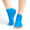 Non Slip Massage Fitness Half Toe Socks